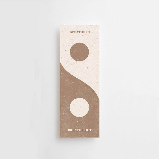 Breathe In Breathe Out Bookmark Anna Cosma