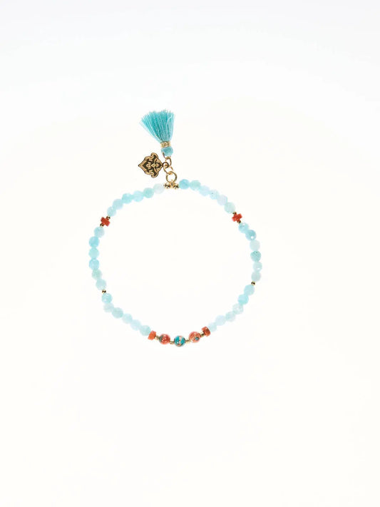 Truth Within Throat Chakra Bracelet samsara collection