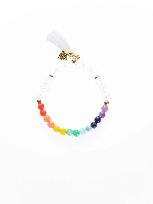 Rainbow Pride Chakra Bracelet samsara collection